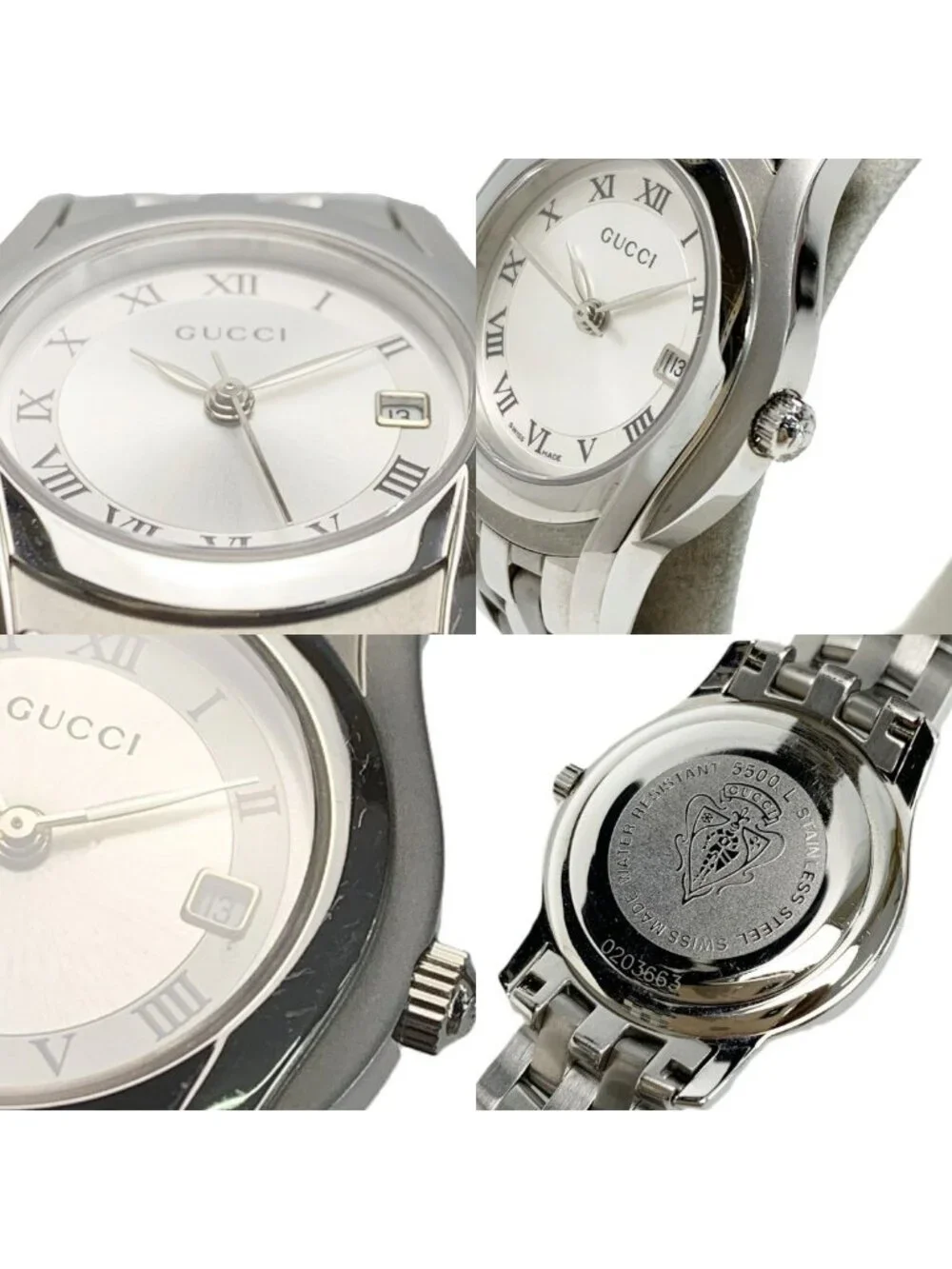 Gucci Quartz Stainless Steel Watch